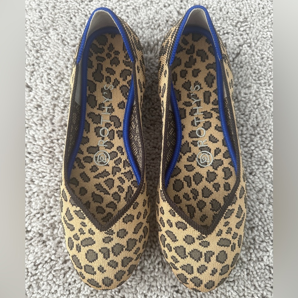 Rothy's Leopard Print Flats